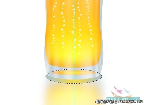 photoshop如何繪畫澄汁飲料