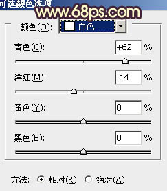 ps打造柔和的黄褐色竹林婚纱照片