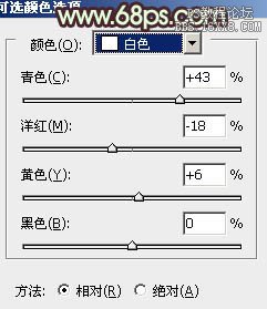 ps处理外景人物图片宁静的淡褐色