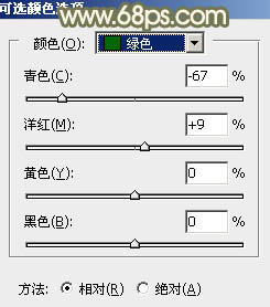 ps非主流黄褐色调色教程