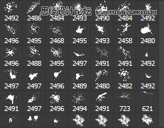 ps cs6设计水墨字教程