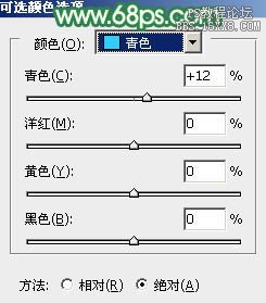 ps非主流小清新黃綠效果