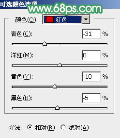 甜美色调，ps调出粉嫩的春绿色调教程