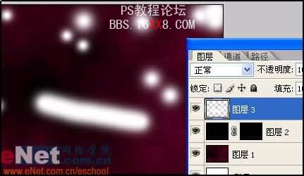 Photoshop教程:用素材制作紫色風暴壁紙