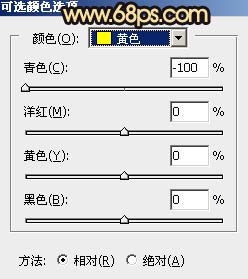 橙色调，ps调出秋天感觉的暖色调照片