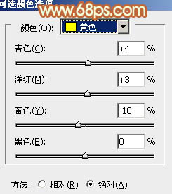 ps調出綠蔭MM圖片加上精美的暖色調