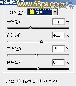 ps綠樹邊的非主流美女教程
