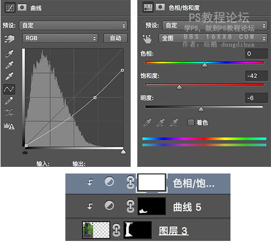 森林场景，合成女人与鹿梦幻森林场景教程