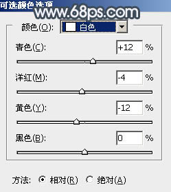 淡色調，調出淡淡的褐色人像照片教程