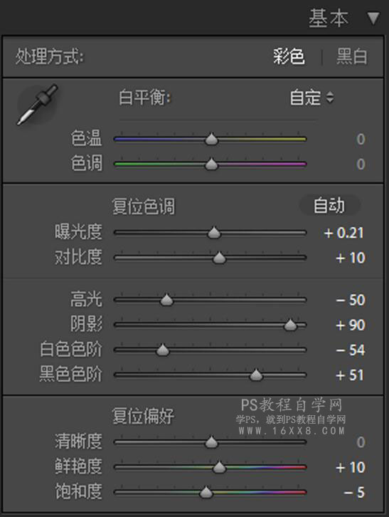 LR調色教程，通過LR給夏日靜物調出一種小清新色調