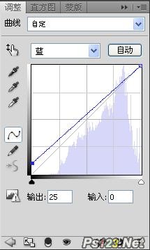 PS调出非主流柔美紫色