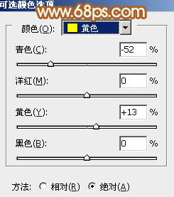 ps韩系非主流红褐色教程