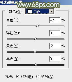 粉色调，ps调出粉调的绿蜜糖效果照片