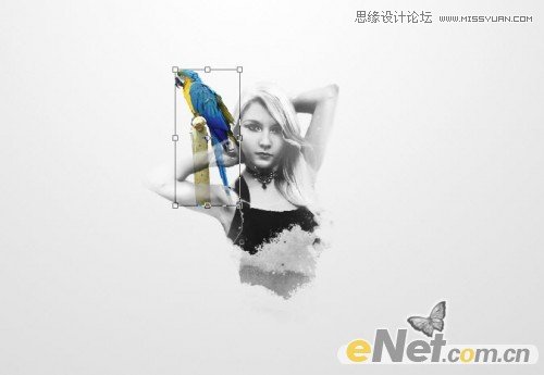 ps打造梦幻光影效果的美女海报教程