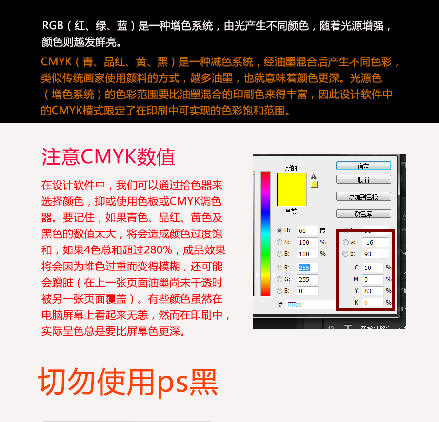 設計知識，印刷品設計的小知識