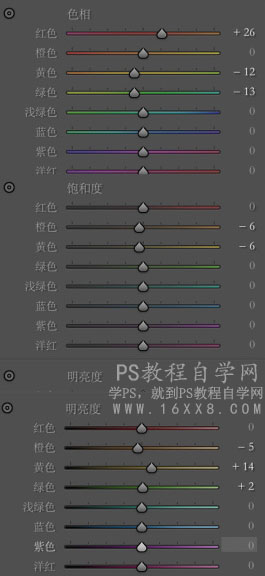 暖色效果，用PS把外景人像調出秋天的暖色感覺