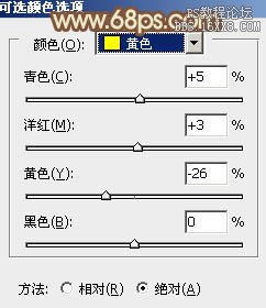 ps甜美淡褐色调色教程