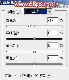 ps坐草地上的非主流美女教程