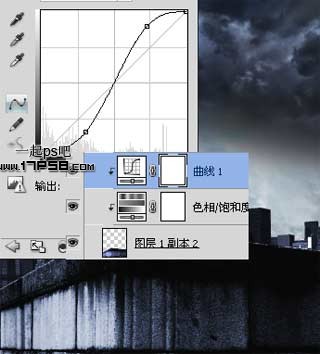 用ps合成雨夜闪电金刚狼