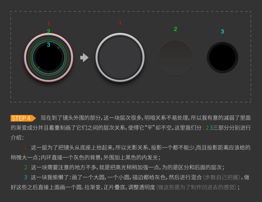 AI設計相機UI圖標