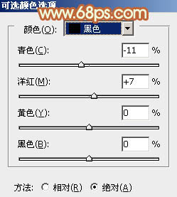 ps調出綠蔭MM圖片加上精美的暖色調