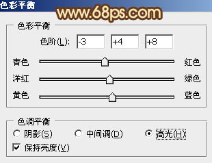 ps给逆光情侣图片加上漂亮的青红色