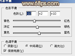 ps調(diào)出樹林人物圖片純美的淡黃色