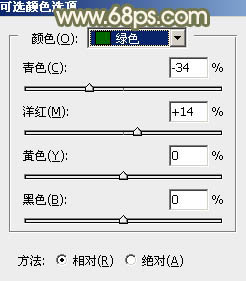 ps非主流黄褐色调色教程