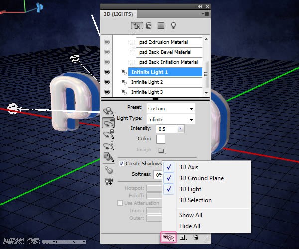 ps制作塑料效果的立體字教程