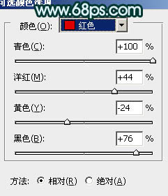 ps打造古典暗青色美女图片