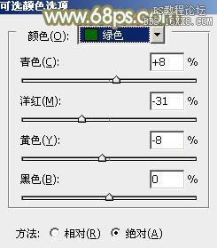 ps野花叢中非主流美女教程