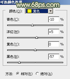 ps调出照片淡黄色色彩教程