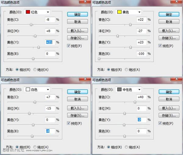 PS给MM外景图片调出类似贾蕾色调特效