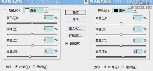 ps处理反光非主流效果