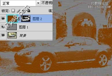 用ps制作上锈图片特效