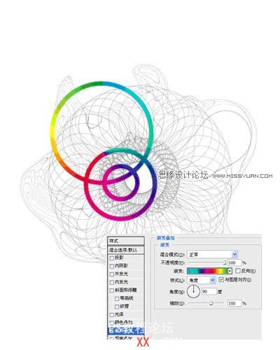 Photoshop教程:設計絢麗的抽象藝術海報