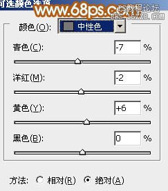 ps公园非主流美女特写照片教程