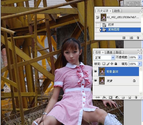 photoshop仿燕子效果教程分解