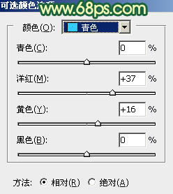 暗色调，ps调出橙黄色的暗色调图片