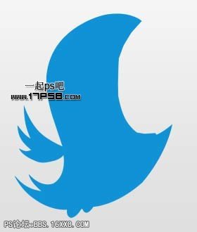 Twitter小鸟图标制作教程