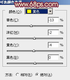 ps給逆光MM圖片添加柔和的橙黃色