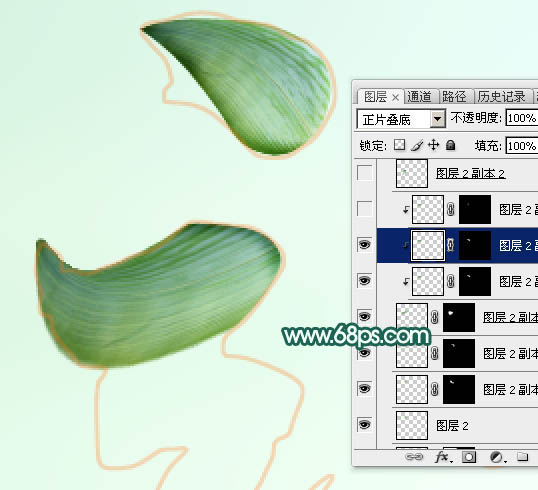 節(jié)日字，設(shè)計有端午節(jié)氣氛的棕葉文字教程