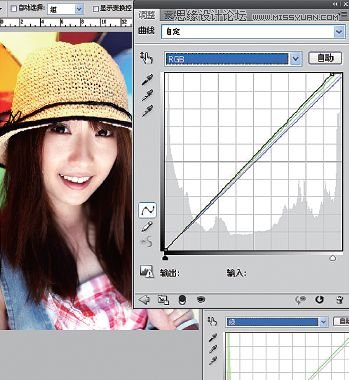 用ps曲线修正色彩实例