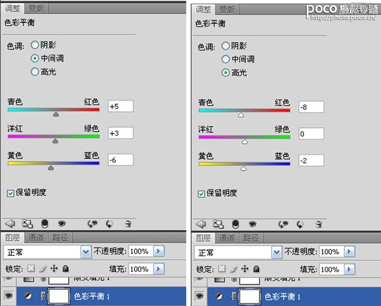 PS淡雅人像調色方法