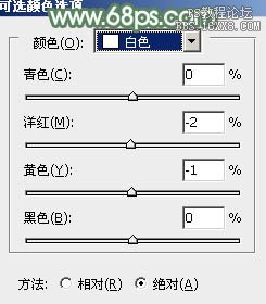 ps树丛下唯美非主流美女教程