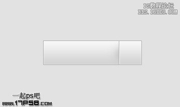 用ps制作灰色素雅下载按钮
