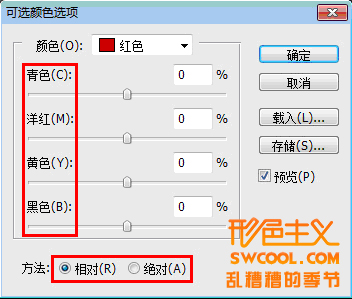 深入了解PS调色中的可选颜色的应用