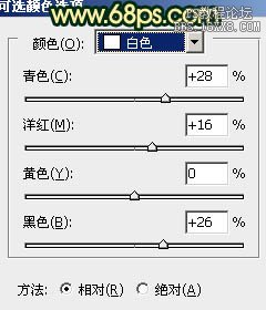 ps處理樹林美女圖片柔和的暗調紅青色