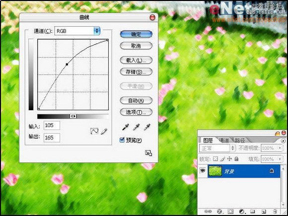 应用滤镜快速将图片转为油画特效