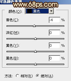 ps调出树林MM图片甜美的青褐色